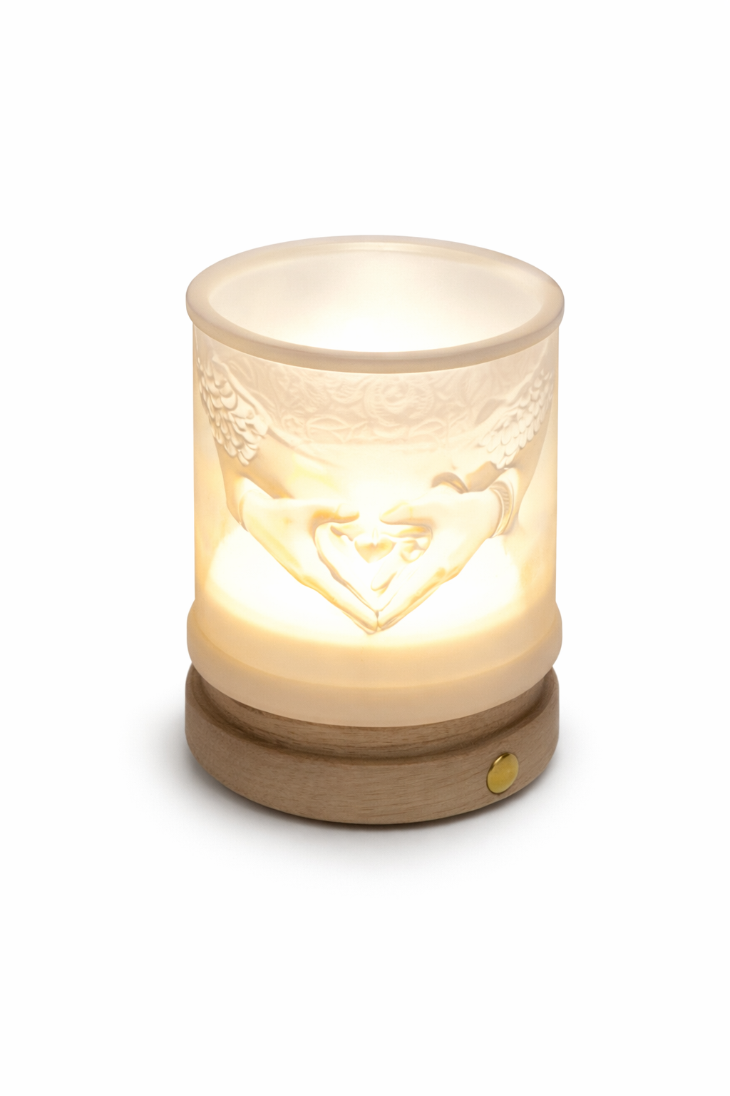 Teelicht Led Wunschtext und Foto als Dekoration bei Hochzeit, Taufe oder Erstkommunion