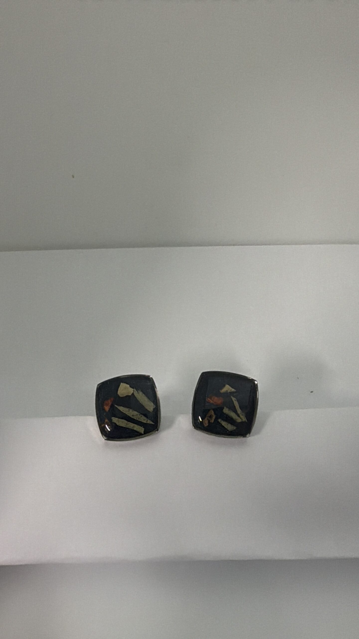 Manschettenknöpfe mit Brautstrauß Blüten - ein Andenken für den Mann der alles hat – Bild 2