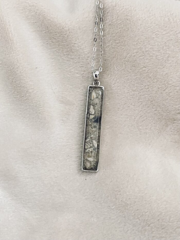 Erinnerungsschmuck Anhänger – 6x32 mm aus Sterlingsilber