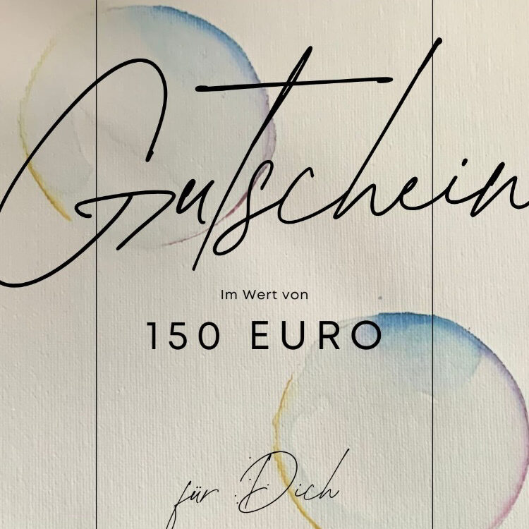 Gutschein für einen Erinnerungsschmuck als personalisiertes Geschenk