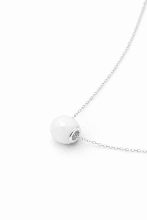 Modularperle Großlochperle mit eleganter Schraffur in die Muttermilch oder Asche eingearbeitet werden kann